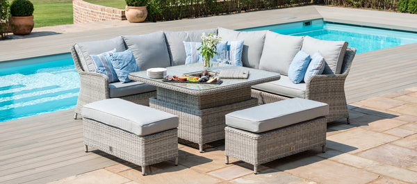 Oxford corner set with table discount