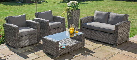 Victoria 2 Seat Sofa Set - Outdoor Sofa - Maze Rattan - Garden Furniture UK