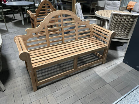 Supremo Teak 2 Seat Bench - Ex Display