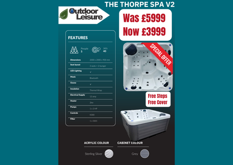 Thorpe Spa Hot Tub 13 Amp