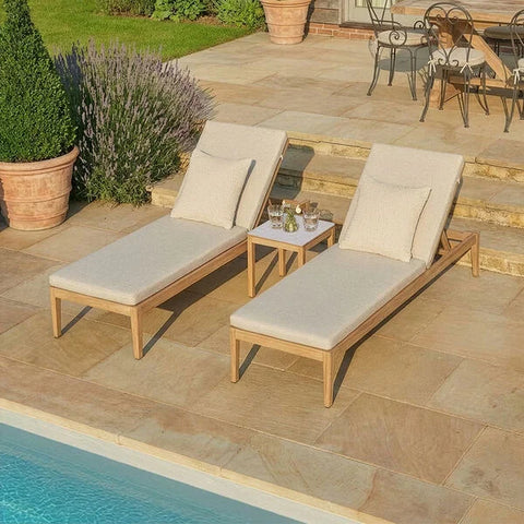Burford Sunlounger Set EX DISPLAY