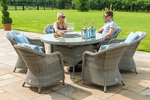 Table and chairs for garden