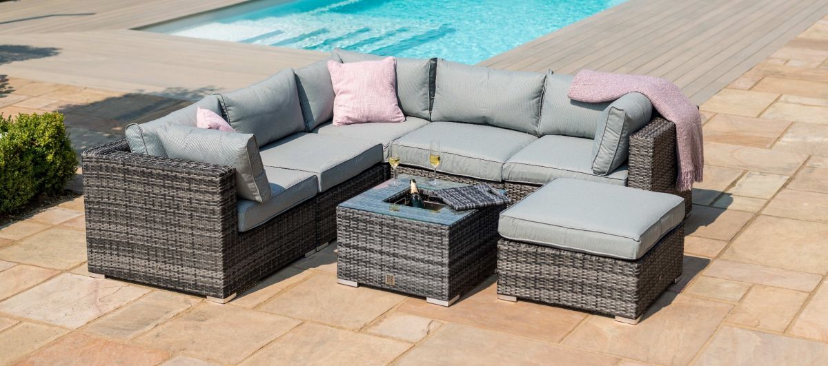 Maze barcelona corner sofa best sale
